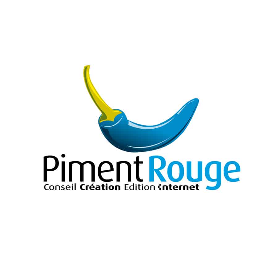 logo piment rouge quadri fond noir good