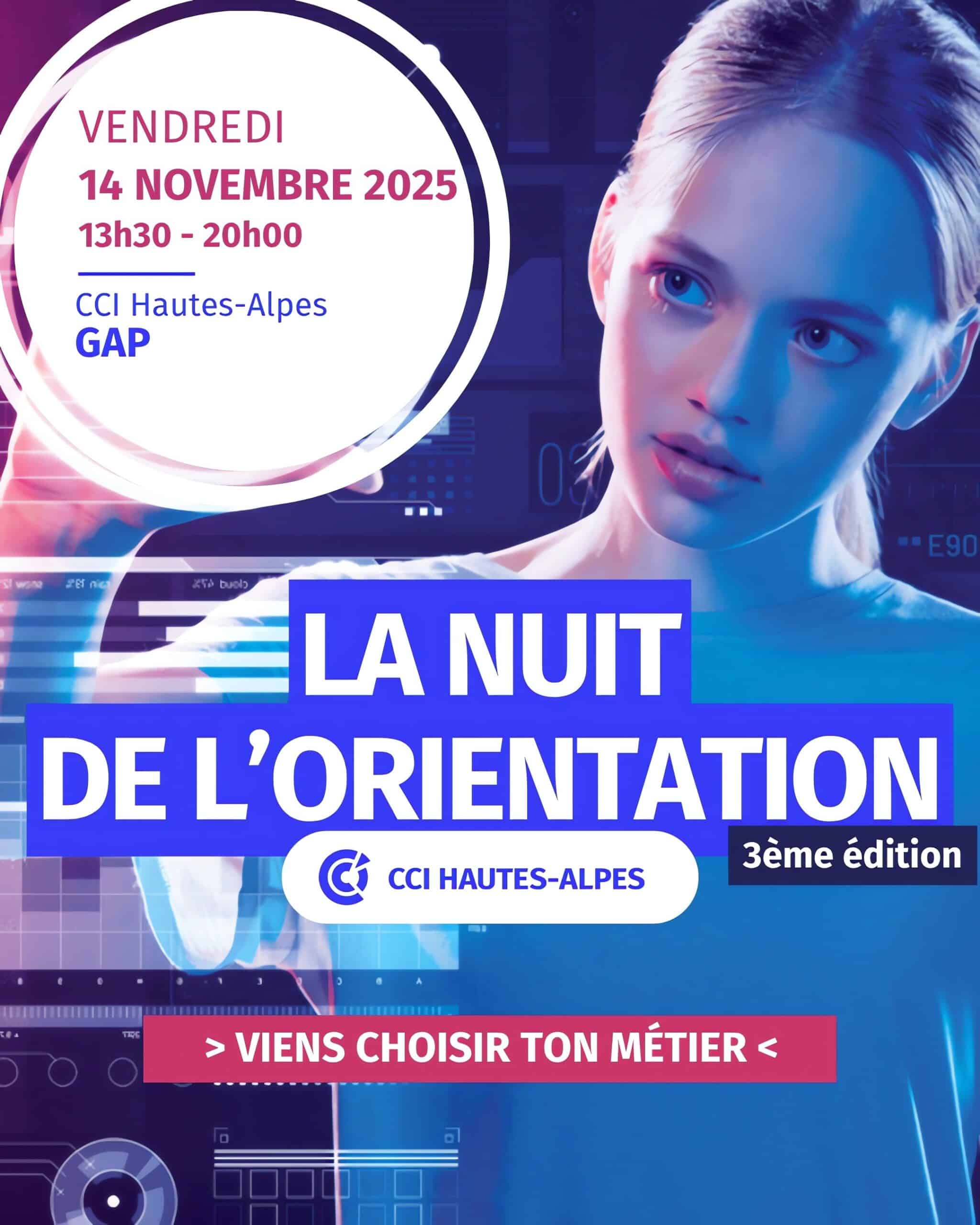 Nuit de l’Orientation CCI05 2025