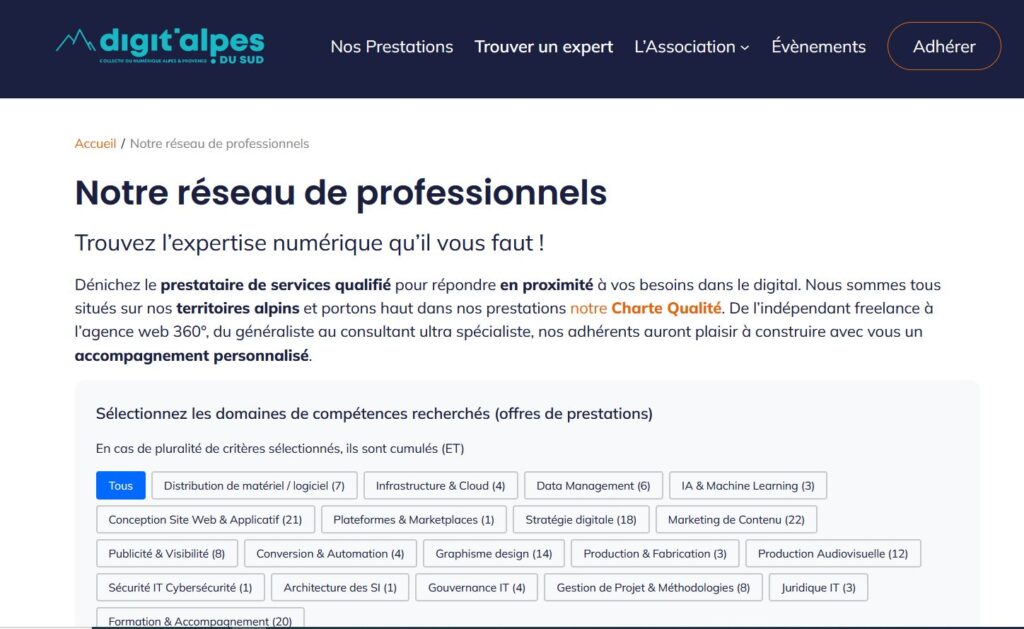 filtres recherche web aout 2025
