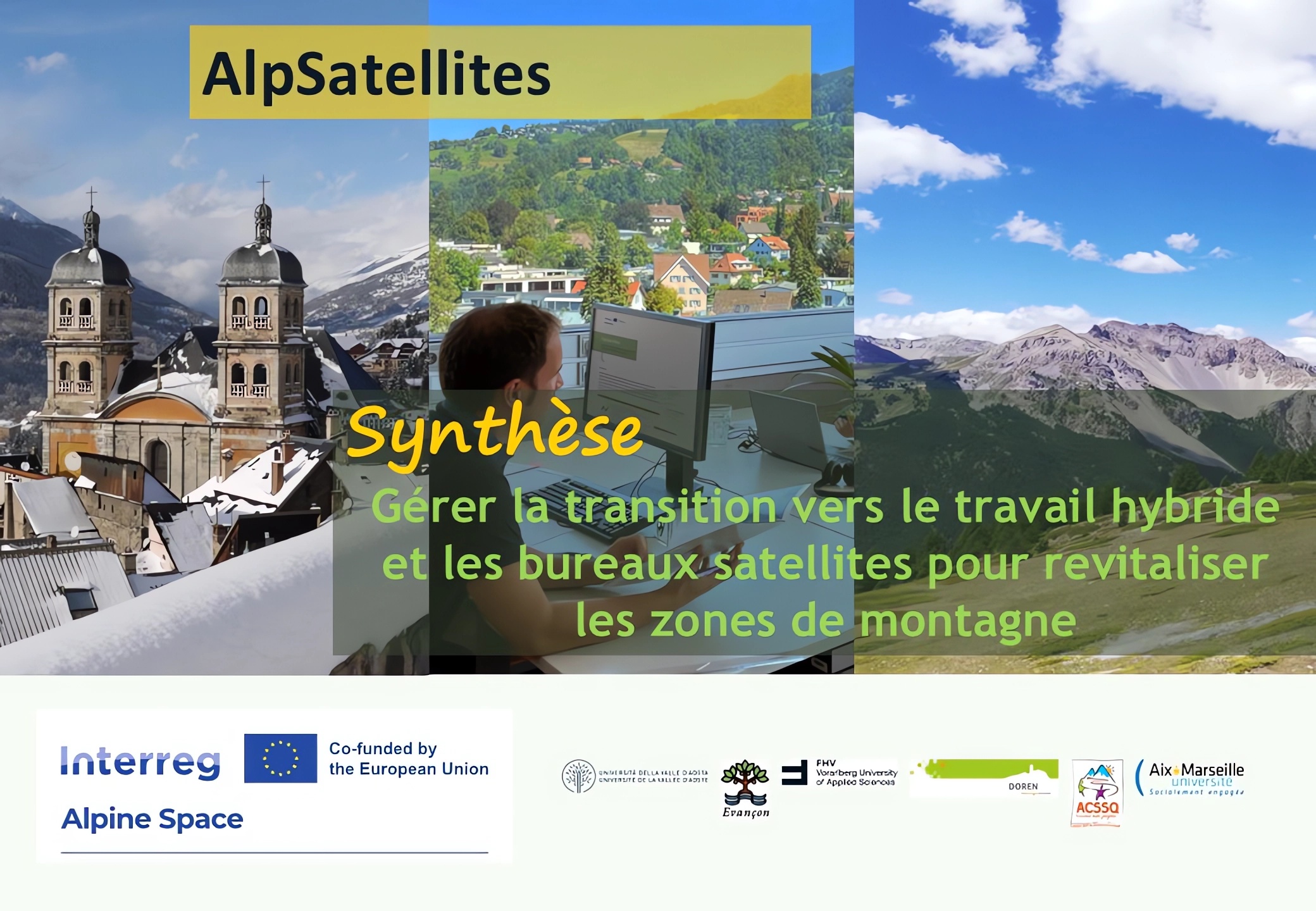 Etude AlpSatellites sur le travail hybride et les bureaux satellites : les conclusions
